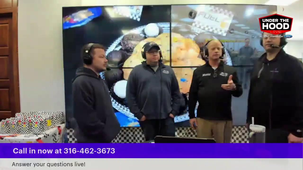 Under The Hood Live Mel Hambelton Ford! YouTube