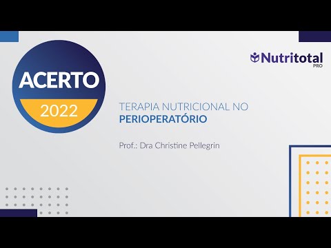 Terapia Nutricional no perioperatório