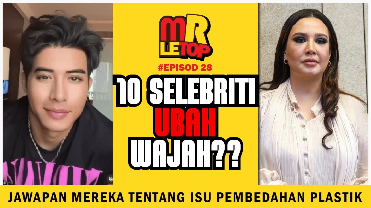 10 Selebriti Ubah Wajah