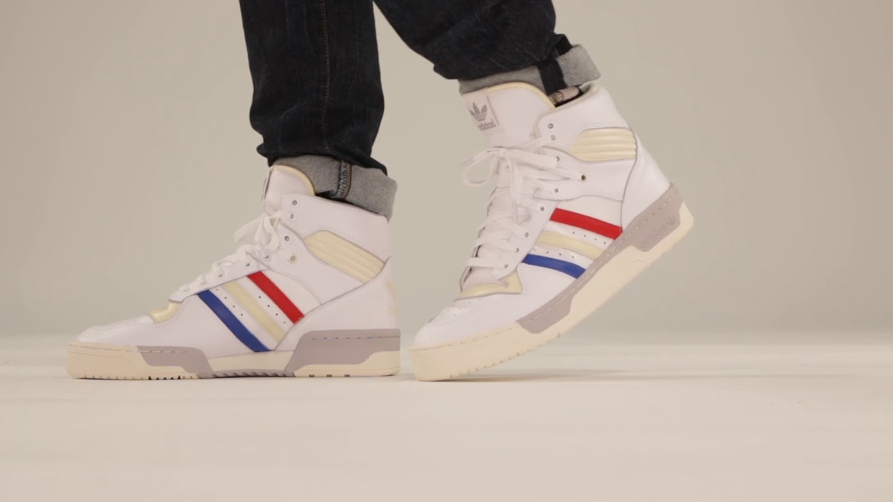 adidas originals rivalry hi top sneakers