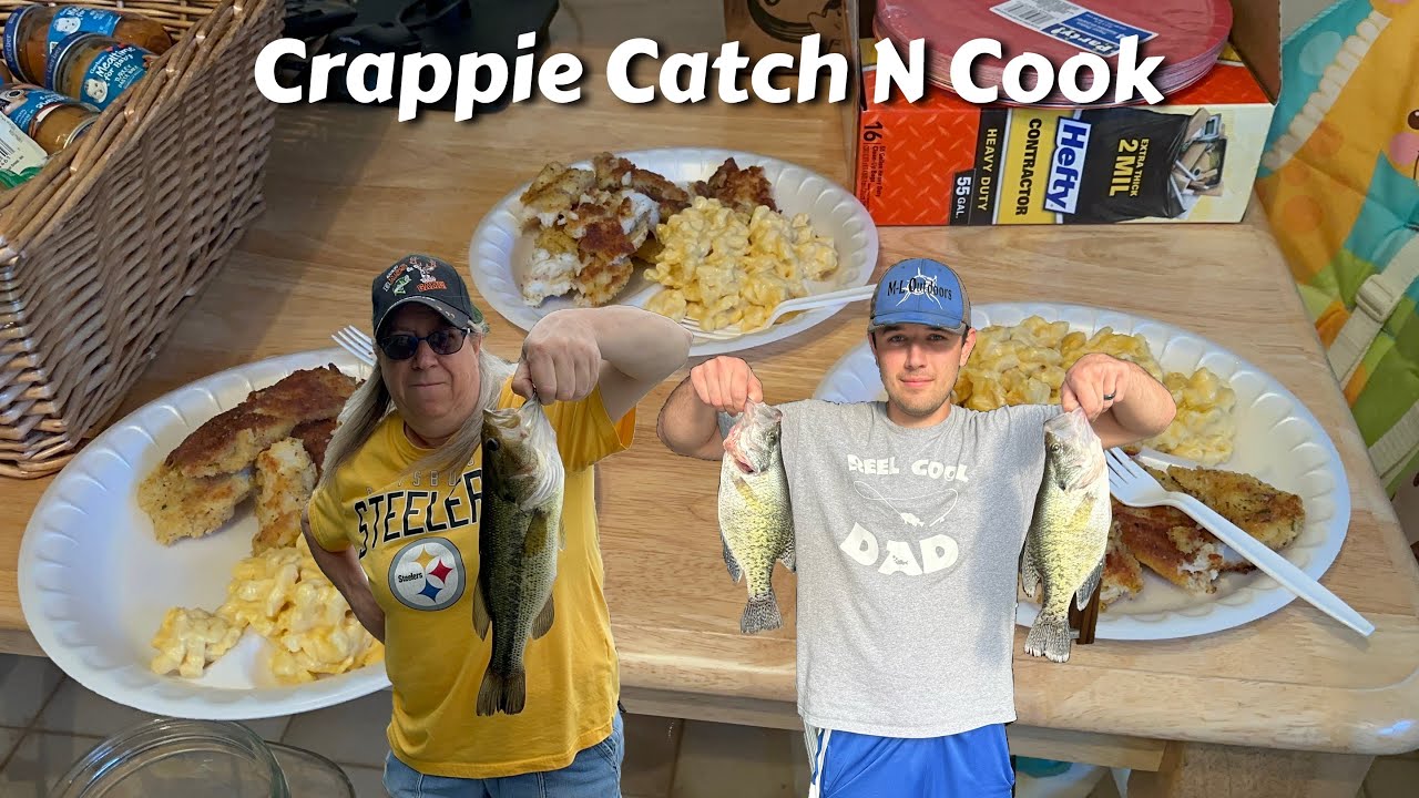 3 PBs Broken In One Trip! Huge Crappie and Bass Crappie Catch N
