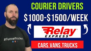 Earn $1000-$1500 A Week As A Courier Driver!#courier #medicalcourier #deliverydriver #sidehustle