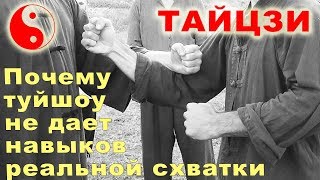 О тайцзи-цюань. Почему туйшоу не дает навыков реальной схватки