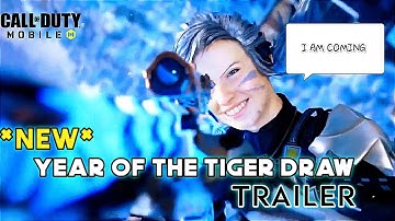 Upcoming *New* Year Of The Tiger Draw Trailer in Season-1 (2022) in Call Of Duty Mobile®