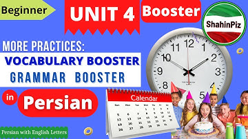 Learn Persian Unit 4 Booster - Practice Persian vocabulary and grammar