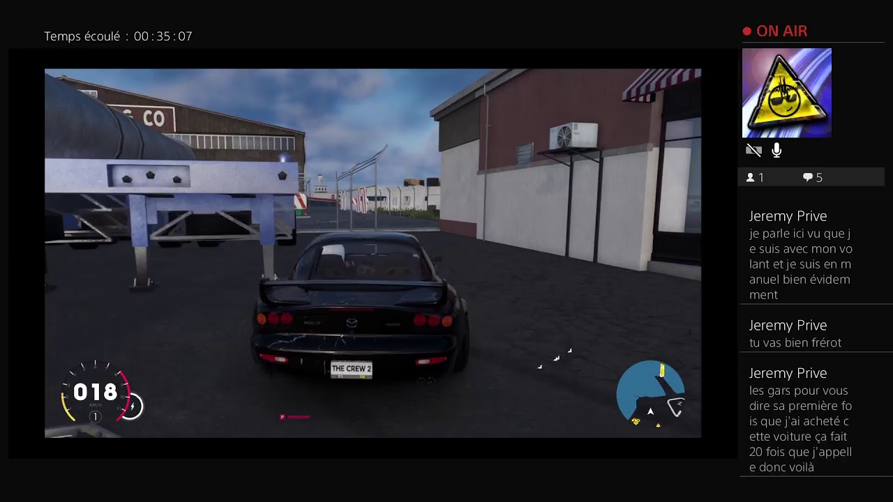 The crew 2 avec le volant - YouTube