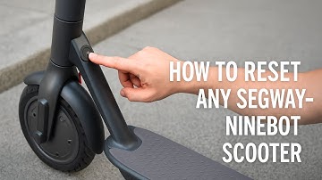 How To Factory/HARD RESET Any Segway-Ninebot Scooter