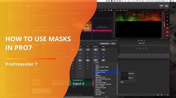 ProPresenter 7 Tutorial: How to use the Mask layer
