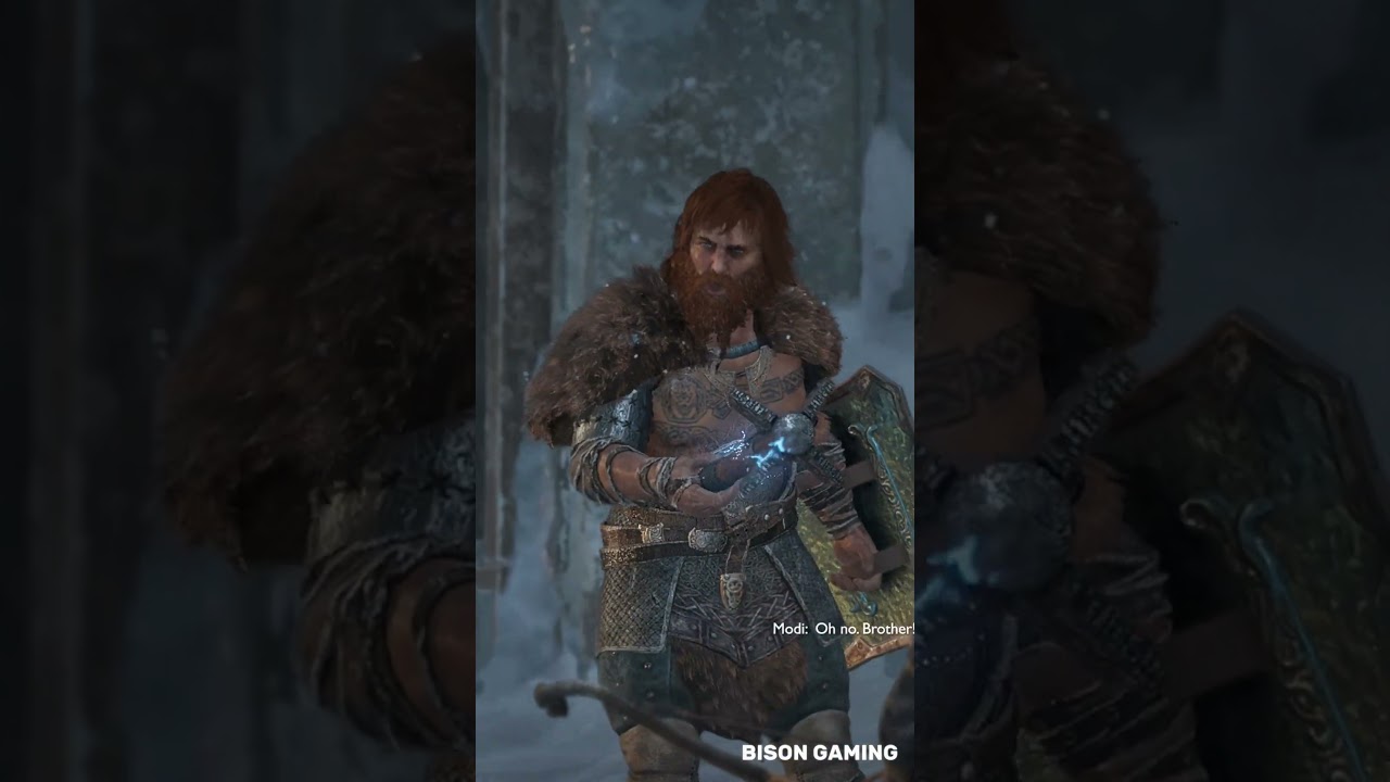 Kratos kills Magni (Son of Thor) Edit 