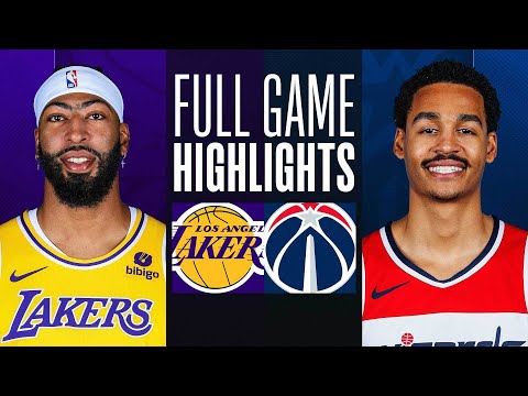 Game Recap: Lakers 125, Wizards 120