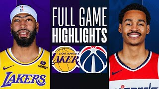 Game Recap: Lakers 125, Wizards 120