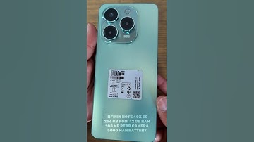 Infinix Note 40X 5G, 256 GB ROM, 12 GB RAM,108 MP Camera|Tech_723| #infinix #tech #android #shorts