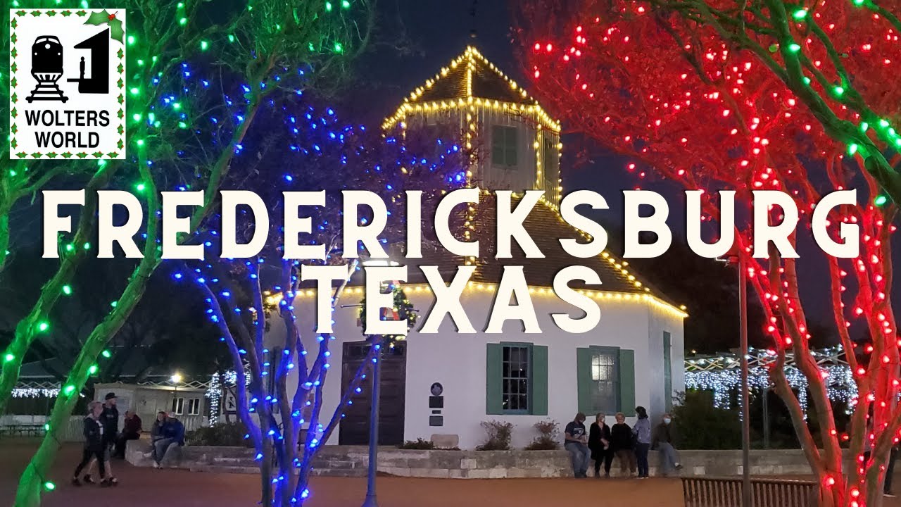 Fredericksburg The Christmas Town of Texas YouTube