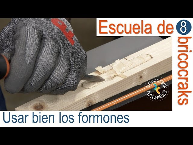 Escofinas para perfilar madera - Bricomanía 