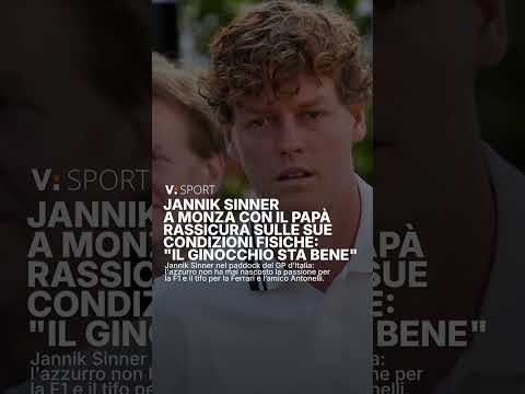 Video Sinner a Monza: ginocchio ok, ma Zverev minaccia il suo primato