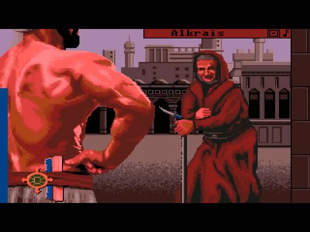 Sinbad and the Throne of the Falcon ~ Atari ST Game - Disk