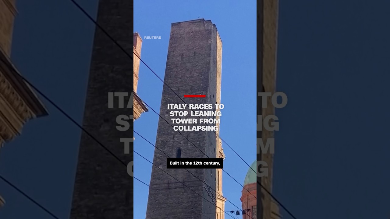 Italy races to keep the leaning tower from falling