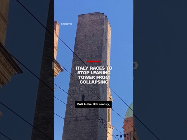 Italy races to stop leaning tower from collapsing