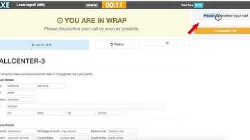 Web Agent on a live call