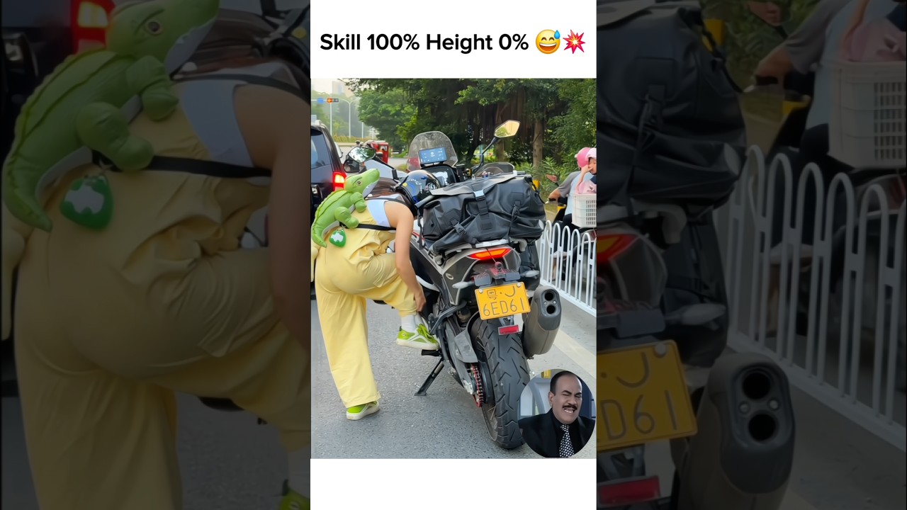Skills_100__Height_0__😅_#shorts_#funny_#reaction_#motovlog_#bike_#rider_#tranding(1440p60)