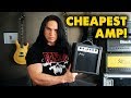 Recording with the Cheapest Guitar Amp I could find! - Demo / Review