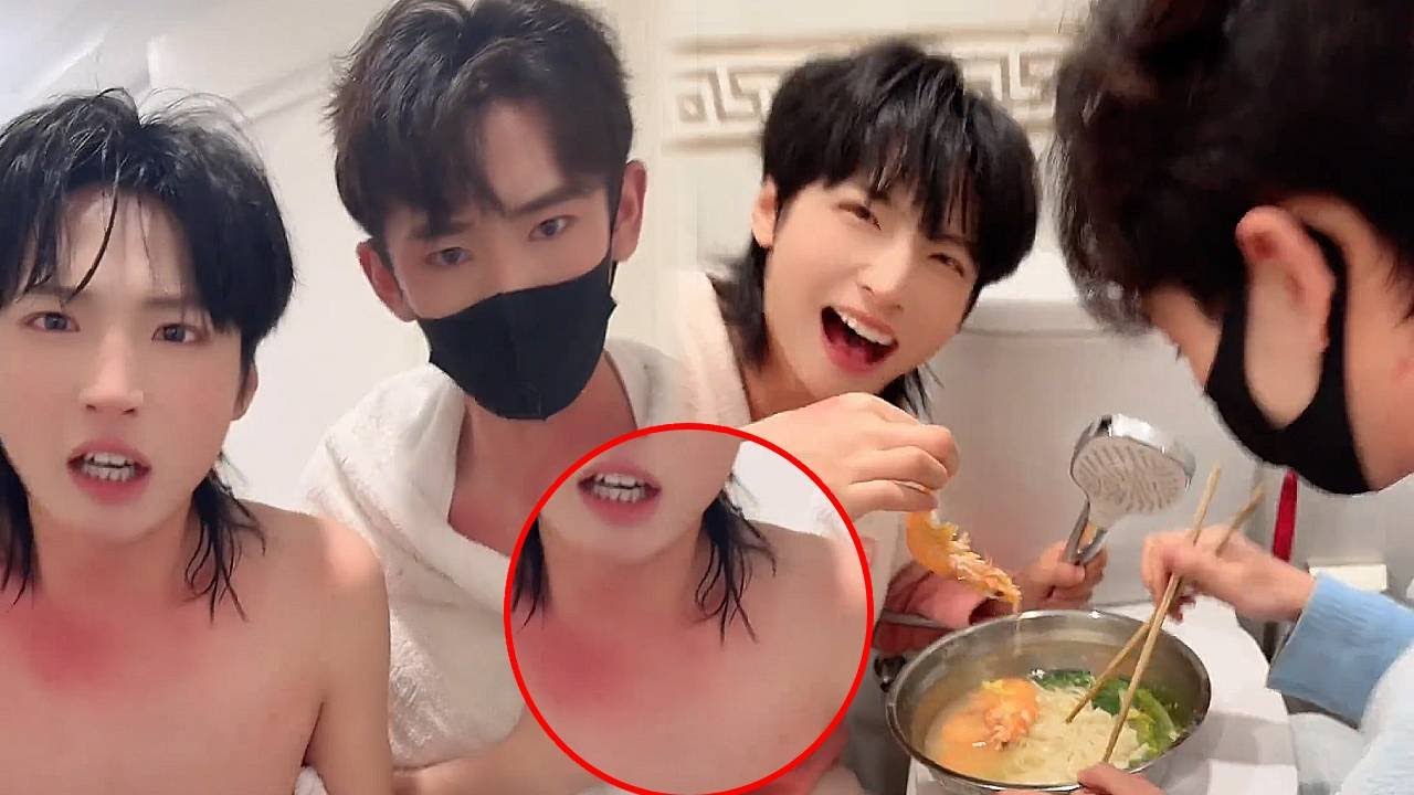 世纪之谜：女生的洗澡水究竟有多烫？把枫哥和一航的皮都烫红了，麻辣烫都给煮熟了！【一航1】