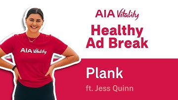 Plank - AIA New Zealand Healthy Ad Break ft. Jess Quinn