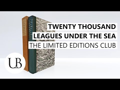 "Twenty Thousand Leagues Under the Sea" by Jules Verne (Limited Editions Club, 1956) book review