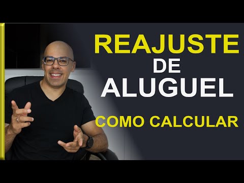 COMO CALCULAR O REAJUSTE DO ALUGUEL (simples e rápido)