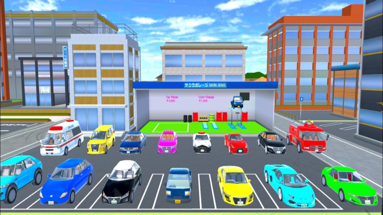 New Best Car Collection🚘 | Car Collection Gameplay Android | Sakura School Simulator Gameplay  👍🎮✅