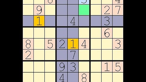 How to Solve New York Times Sudoku Hard  October 7, 2023