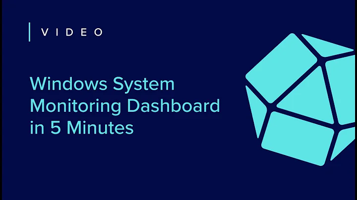 Windows System Monitoring Dashboard in 5 Minutes
