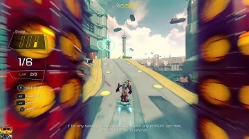 Ratchet & Clank™2016 Kalebo Hoverboard On Challenge Mode Hard Difficulty