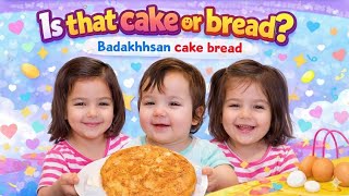 Tiny Hands Cooking a Sweet Traditional Bread!#sisters #kids #kidschannel #cooking #kidscooking 