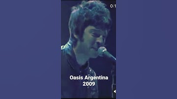 Thumbnail of Oasis - Slide Away Argentina 2009 #Oasis #SlideAway #Argentina #Rock