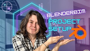 BlenderBIM (Bonsai) Project Setup: IFC Project, Levels, Grids, Views, and Essential Blender Tools
