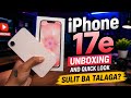 IPHONE 17e UNBOXING AND HANDS ON: SOBRA KUNAT NG BATTERY NITO! MAY PINK NA!