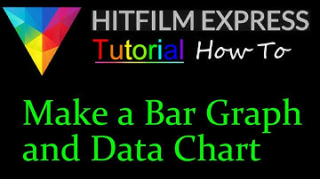 How To Make A Chart Data Graph and a Bar Graph | Hitfilm Tutorial