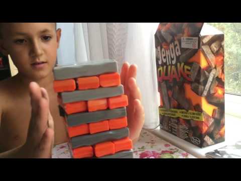 Настольная игра Jenga Quake. Распаковываем и играем Настольная игра Jenga Quake. Распаковываем и играем