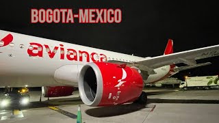 Avianca a320 Bogota-Mexico