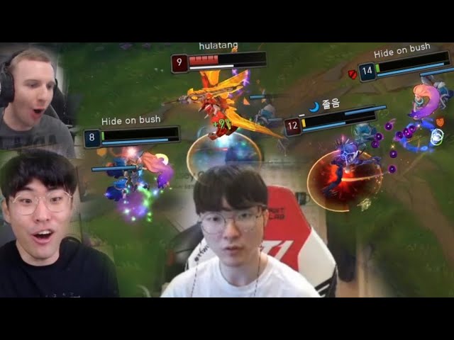 T1 Faker Being ABSOLUTELY Unkillable - Best of LoL Stream Highlights  (Translated) 