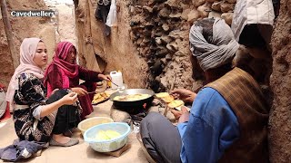 Cave dwellers | Daily village life in Afghanistan
