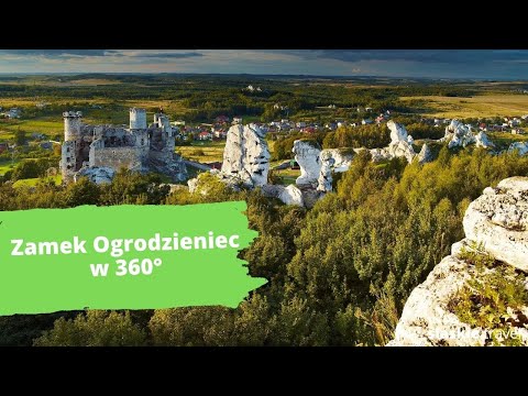 Zamek Ogrodzieniec w 360