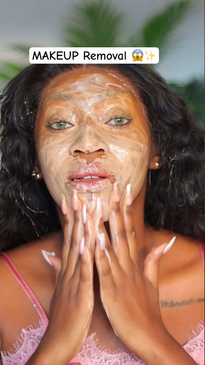 MAKEUP Removal 😱✨ #asmrbeauty #asmrbelleza