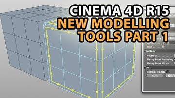 Cinema 4D Tutorial: Awesome Modelling Tools Part 1