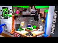 Faire la chambre de tiny creeper dans le monde cube  minecraft