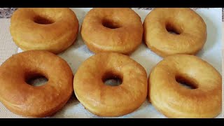 Homemade Doughnuts - Easy, Tasty & Quick recipe اسهل واسرع طريقة لعمل احلى وألذ دوناتس ممكن تاكله