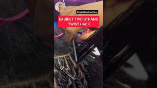 Can't Braid Two Strand Twist? Try this Hairstylist Hack
