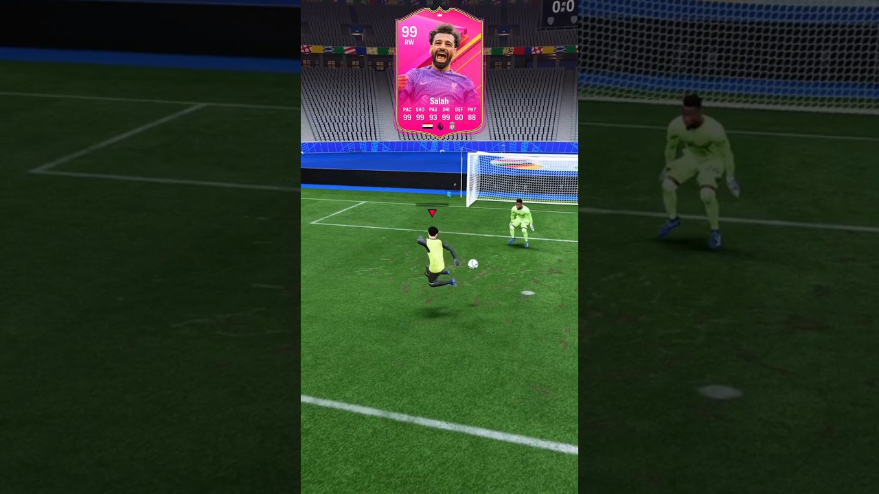 Scoring an INSANE GOAL with 99 SALAH 
