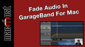 Fade Audio In GarageBand For Mac (MacMost #1919)
